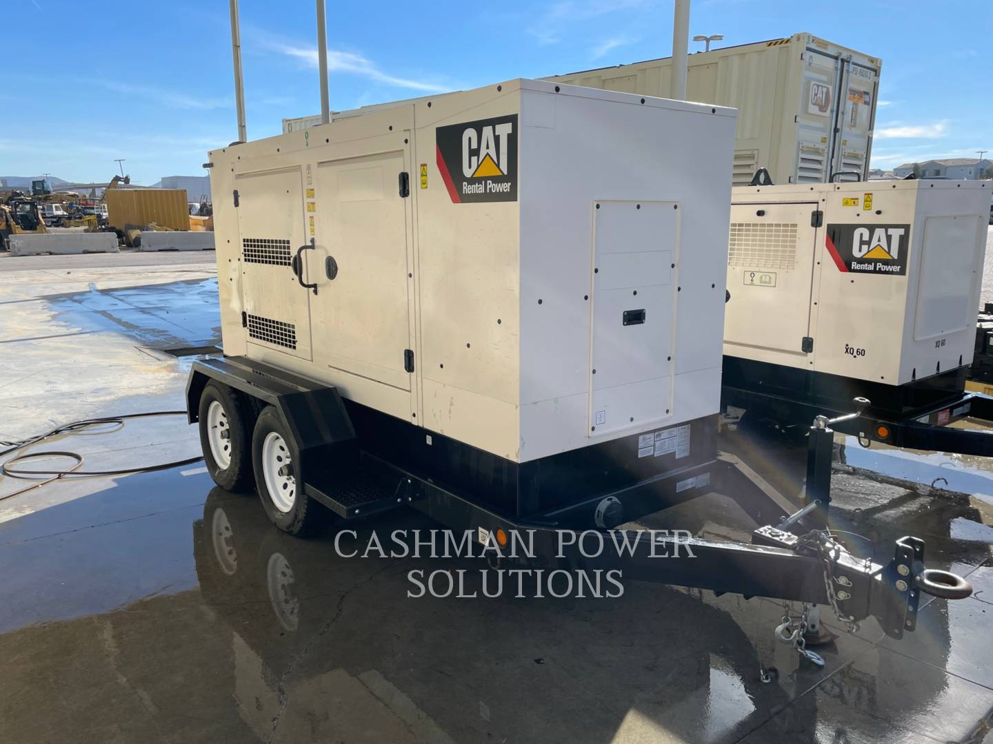 110 KW Caterpillar #XQ125, mobile diesel generator set, 1800 RPM, 480 Volts, 1458 hours, 2019 - Image 1