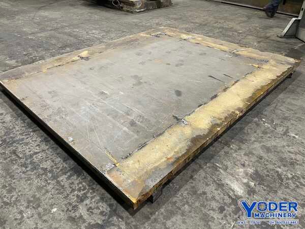 115" x 96" x 2-3/4", Solid steel plate - Image 6