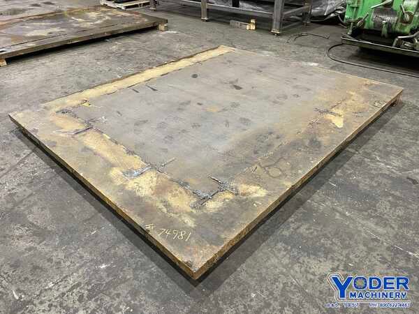 115" x 96" x 2-3/4", Solid steel plate - Image 7