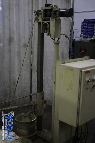 8000 lb. Littell #H-80-Lazy-Susan, pallet type coil reel, 54" outside dimensions, 14" table height, 1/2 HP - Image 4