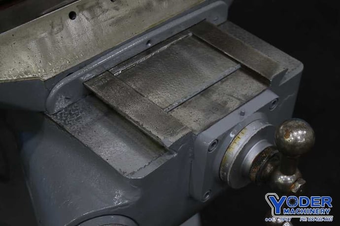 Bridgeport #Series-I, ram type vertical mill, 9" x42" table, 2 HP, One shot lube, chrome ways - Image 4