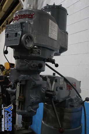 Bridgeport #Series-I, ram type vertical mill, 9" x42" table, 2 HP, One shot lube, chrome ways - Image 6