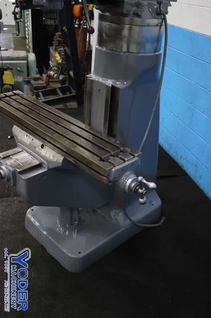 Bridgeport #Series-I, ram type vertical mill, 9" x42" table, 2 HP, One shot lube, chrome ways - Image 7
