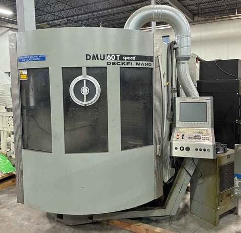 DMG, Deckel Maho #DMU-60T, 5-Axis CNC vertical machining center, 24000 RPM, HSK63 taper, MillPlus iT CNC - Image 1