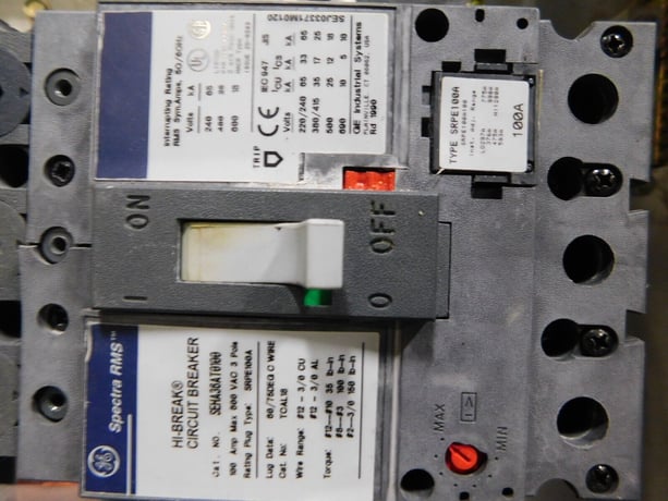 225 Amp. General Electric, Spectra A-Series, panelboard, 4-wire, 120/208Y Volts - Image 10