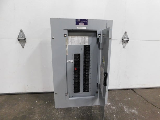 100 Amp. General Electric, AQF3301ABX, Spectra A-Series, panelboard, 4-wire, 120/208Y Volts - Image 3