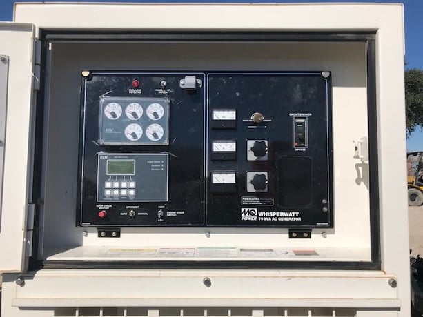 62 KW Multiquip #DCA70SSIU4F, trailer mounted, Tier 4F, sound attenuated enclosure, 120/240/208/277/480 - Image 2