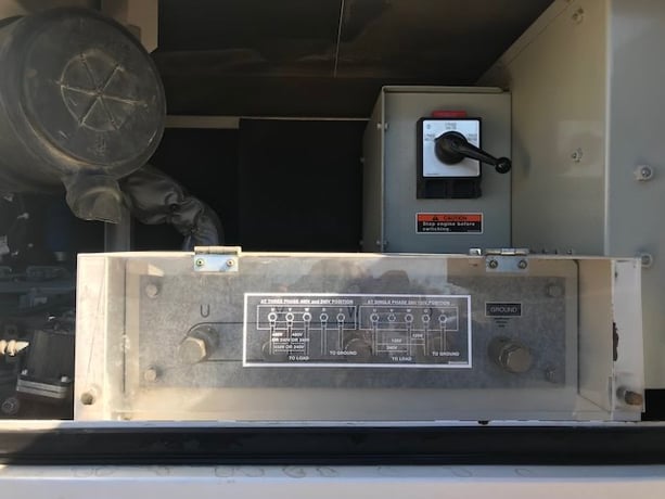 62 KW Multiquip #DCA70SSIU4F, trailer mounted, Tier 4F, sound attenuated enclosure, 120/240/208/277/480 - Image 5