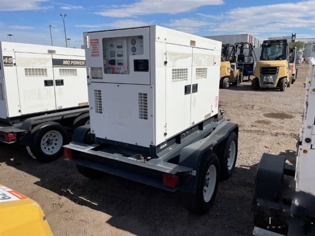 37 KW Multiquip #DCA45SSIU3, trailer mounted, Tier 3, sound attenuated enclosure, 120/240/208/277/480 Volts - Image 2