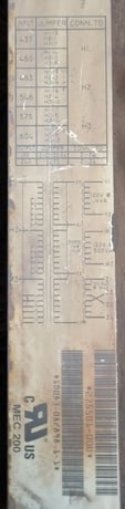 45 KVA 437/604 Primary, 120/240 Secondary, MEC #200, S/N M18393SE - Image 4