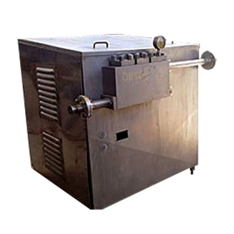 Bran & Lubbe, ball valve homogenizer unit, 30 GPH, 40 HP Reliance motor, 1775 RPM, 460 V. - Image 2