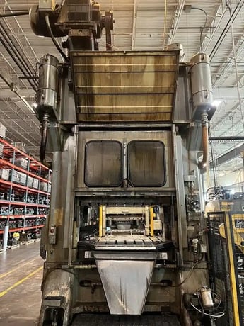 300 Ton, Minster #E2-300, straight side double crank press, 6" stroke, 32" Shut Height, 6" adj., 60" x36"bed - Image 7