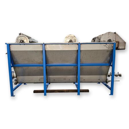 Lump Breaker Dewatering Screw Settling Solid Liquid Separation Tank - Image 1
