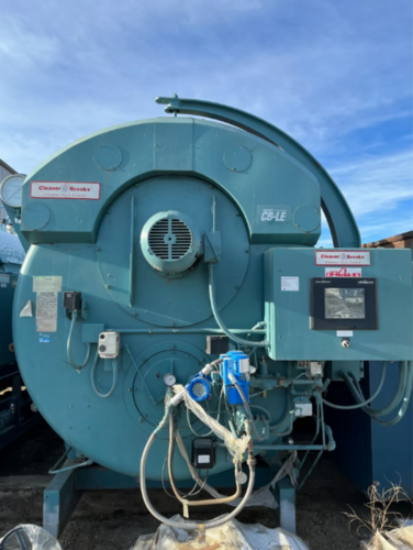 Cleaver-Brooks #OBI-100-350-150, 350 HP hot water boiler, diesel fired, 150 psi, 2005 - Image 3