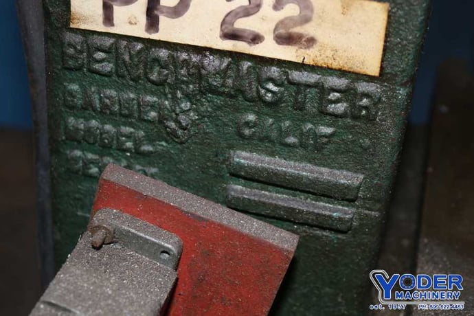 Benchmaster, OBI press - Image 4