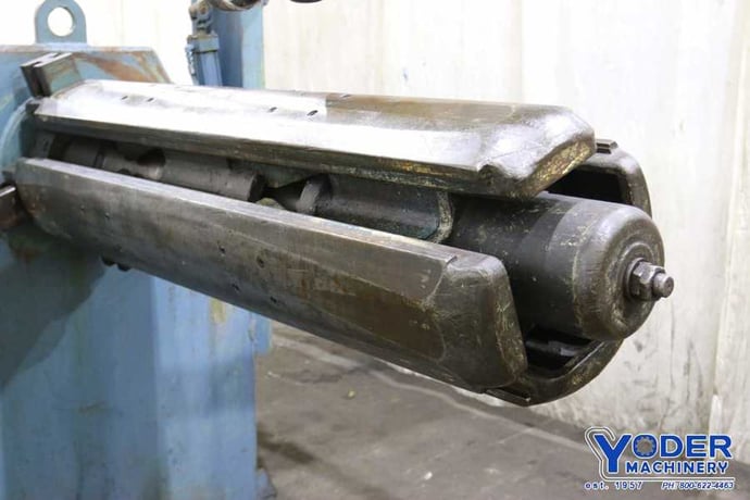 20000 lb. Egan #N-2000-50, motorized coil reel, 50" width, 18"-26" ID, 60" outside dimensions, air brake - Image 2