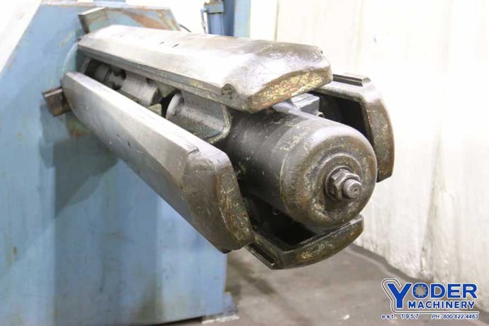 20000 lb. Egan #N-2000-50, motorized coil reel, 50" width, 18"-26" ID, 60" outside dimensions, air brake - Image 3