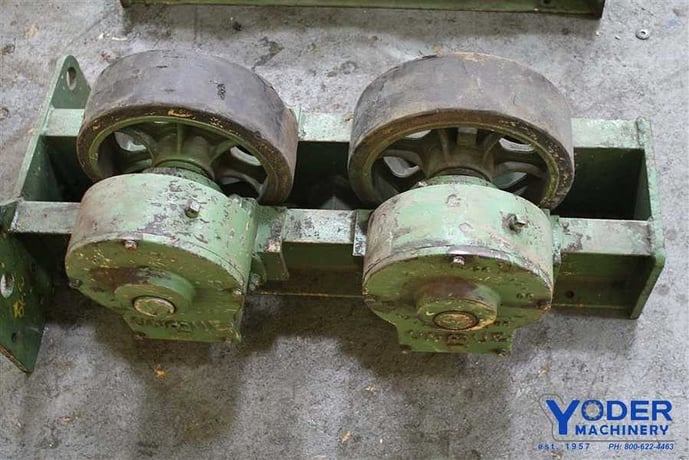 Teledyne Readco idler tank turning rolls - Image 3