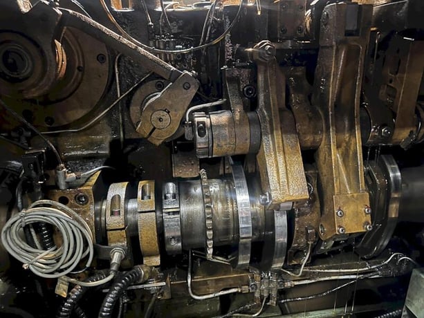 .157" x .98" Nakashimada #NP-40, 2-die 3 blow cold header, 60-240 PPM, 7-1/2 HP, PKO, 1993 - Image 6