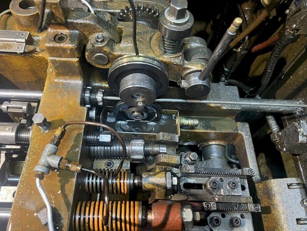 .157" x .98" Nakashimada #NP-40, 2-die 3 blow cold header, 60-240 PPM, 7-1/2 HP, PKO, 1993 - Image 10