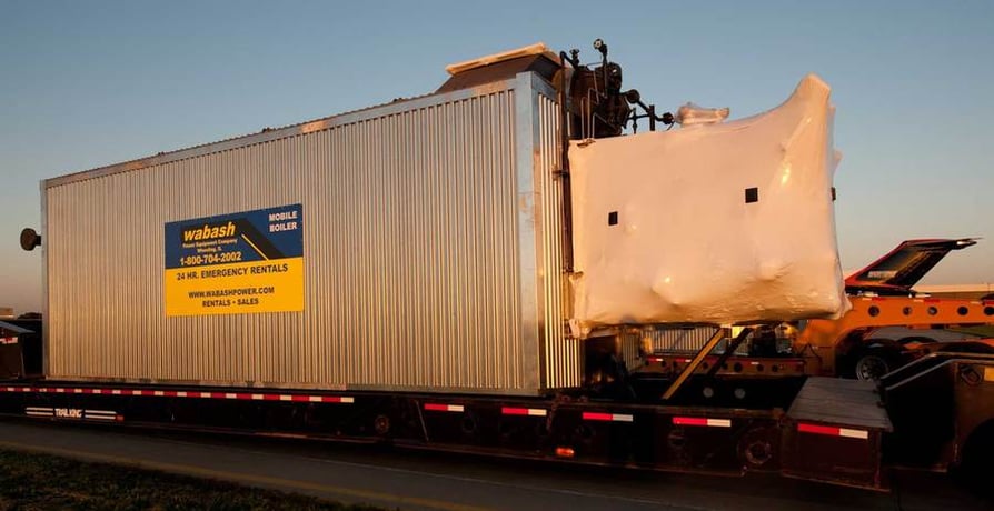 75000 PPH Optimus / Chaunte, pkg watertube boiler, Saturated Steam, 750 psi @ 750° F, low NOx, gas/oil, 95' - Image 1