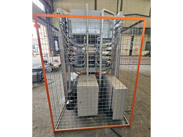 Hydrex #HPX510-5, hot oil hot press, 120 ton, 5 daylight openings, 5' x10', 2026, new - Image 4