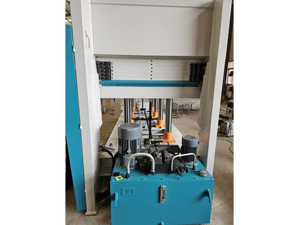 Hydrex #HPX510-5, hot oil hot press, 120 ton, 5 daylight openings, 5' x10', 2026, new - Image 5