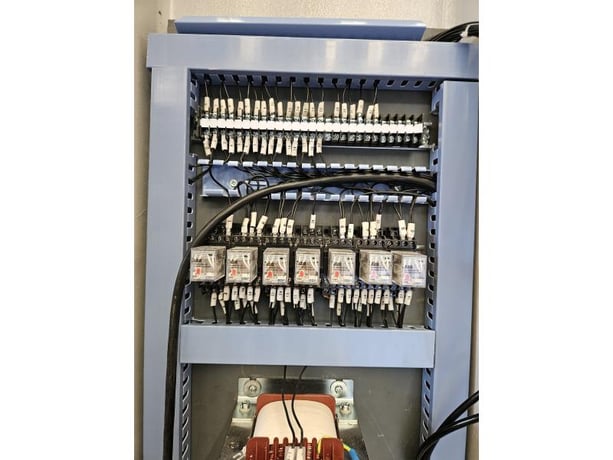Hydrex #HPX510-5, hot oil hot press, 120 ton, 5 daylight openings, 5' x10', 2026, new - Image 7