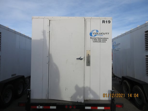 85 KW Caterpillar #3306NA, trailer generator set unit,continuous duty, 480 Volts,weather protected enclosure - Image 3
