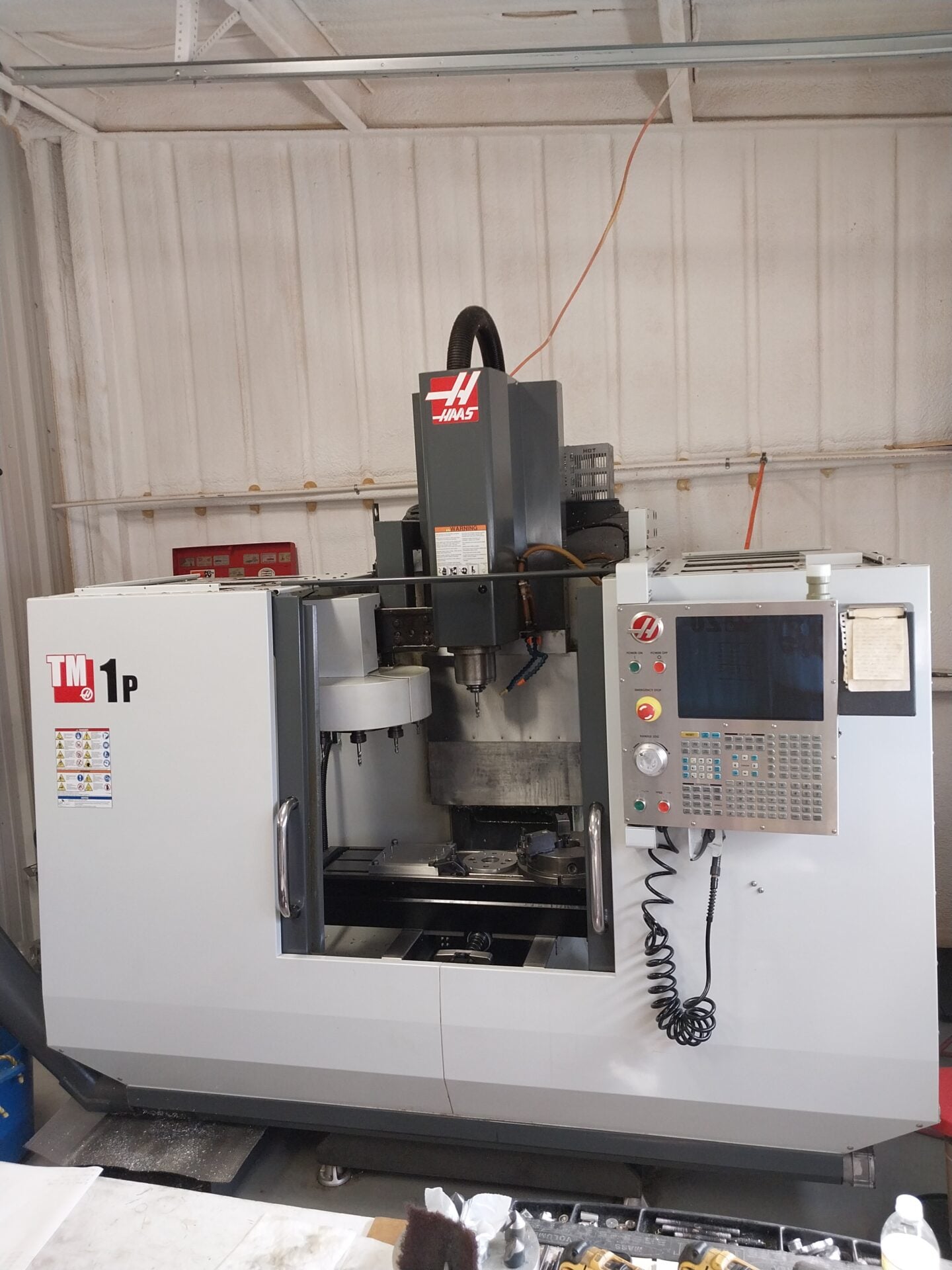 Haas #TM-1P, CNC vertical machining center, 10 automatic tool changer, 30" X, 12" Y, 16" Z, 6000 RPM, #40 - Image 5