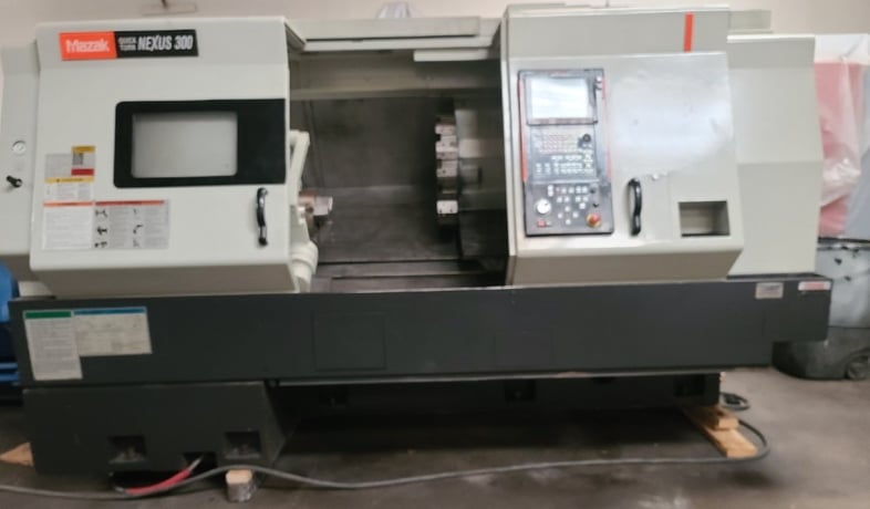 Mazak #QTN-300, Mazatrol 640T Nexus, Kitagawa 10" chuck, 35 HP, 3300 RPM, 48" machining length, 2006 - Image 1