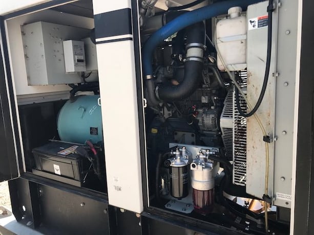 110 KW Multiquip #DCA125SSIU4F, standby, Tier 4F, 120/240/208/277/480 Volts, 7368 hours, 2016, $39.5k - Image 4