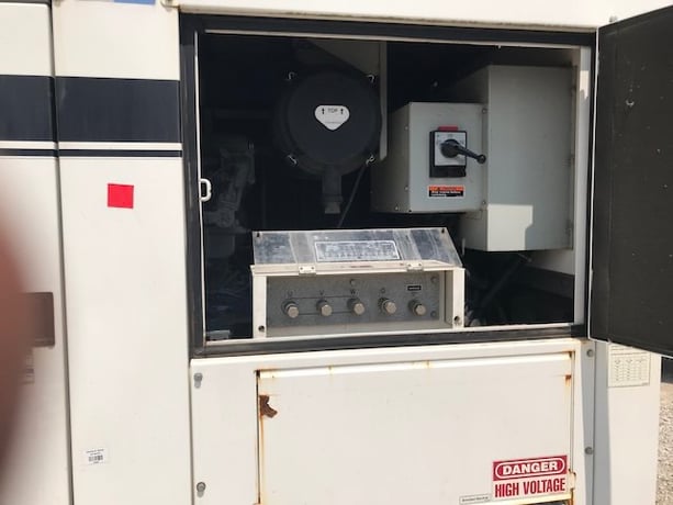 110 KW Multiquip #DCA125SSIU4F, standby, Tier 4F, 120/240/208/277/480 Volts, 7368 hours, 2016, $39.5k - Image 7