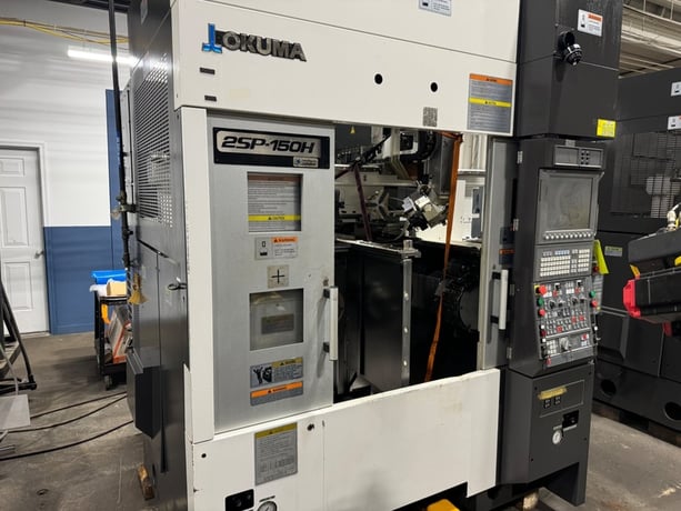 Okuma #2SP-150H, CNC lathe, OSP-P300L Control, 13.7" swing, 2" bar, 3-jaw 8" chuck, 15 HP, 2015 - Image 1