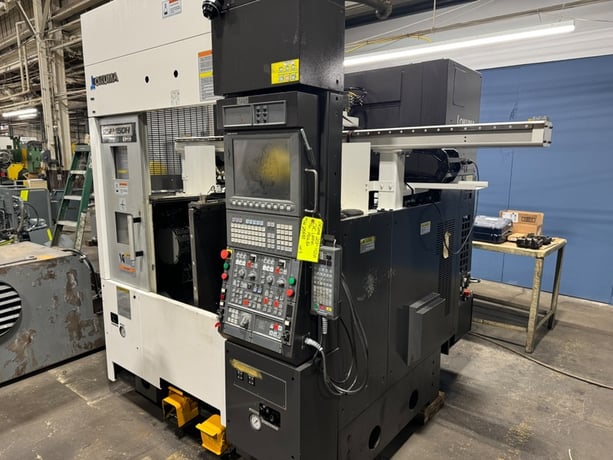 Okuma #2SP-150H, CNC lathe, OSP-P300L Control, 13.7" swing, 2" bar, 3-jaw 8" chuck, 15 HP, 2015 - Image 2
