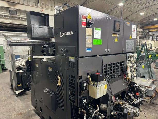 Okuma #2SP-150H, CNC lathe, OSP-P300L Control, 13.7" swing, 2" bar, 3-jaw 8" chuck, 15 HP, 2015 - Image 7