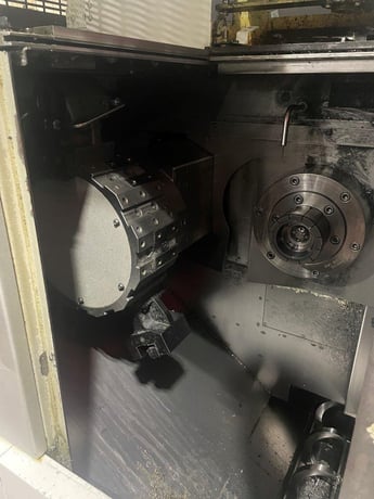 Okuma #2SP-150H, CNC lathe, OSP-P300L Control, 13.7" swing, 2" bar, 3-jaw 8" chuck, 15 HP, 2015 - Image 8