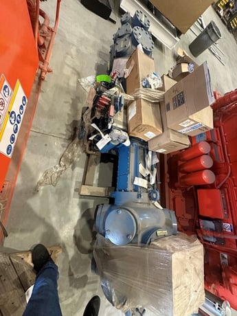 Ariel #JGJ2-3, compressor frame, new surplus - Image 1