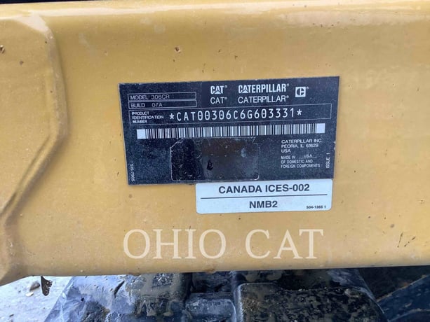 Caterpillar 30607CR, Crawler Excavator, 1480 hours, S/N: 6G603331, 2021 - Image 6