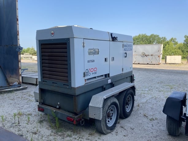 80 KW Cummins/Mecc-Alte #ECP-34-2S/4, diesel mobile gen., 480 Volts, Tier 2, enclosure, 2013 - Image 2
