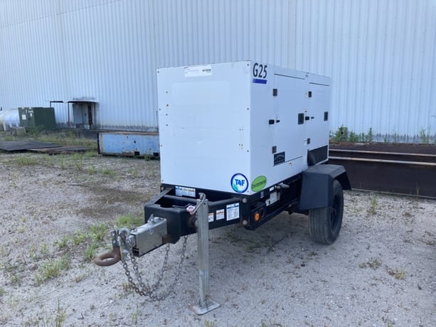 20 KW Doosan/Marelli Motori #MJB160SB4, diesel mobile generator set, 480 Volts, Tier 4, enclosure, 2018 - Image 1