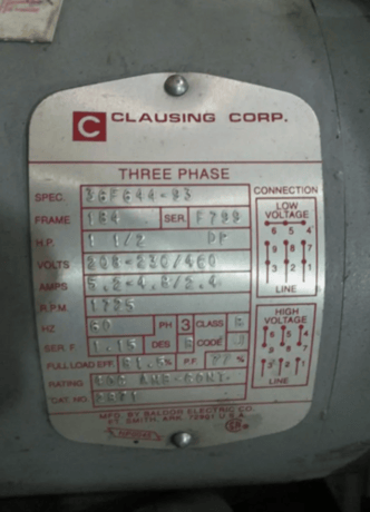 20" Clausing #2274, drill press,vari-speed, 1-1/2 HP, #3 MT, 18" Jacobs ball bearing chuck, 3 phase - Image 10