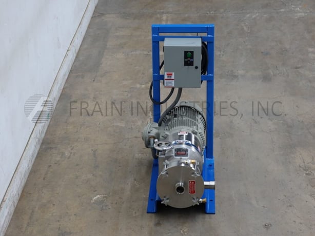 Greerco #W750H, horizontal high shear colloid mill, 30-120 GPM, 20 HP drive - Image 3