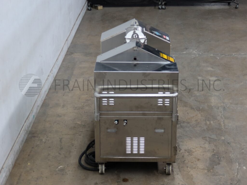 Patterson Kelley, 8 qt, 304 Stainless Steel jacketed, vacuum twin shell mixer, rated to 140 lbs. per ft - Image 3