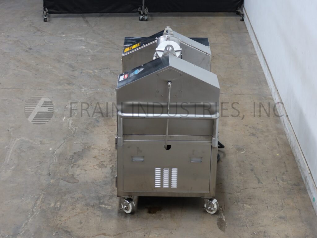 Patterson Kelley, 8 qt, 304 Stainless Steel jacketed, vacuum twin shell mixer, rated to 140 lbs. per ft - Image 4