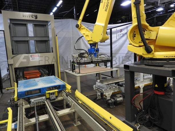 Fanuc, m- 410ic/185, 4-Axes, servo driven, robotic case palletizing, 5-15 cycles per minute - Image 2