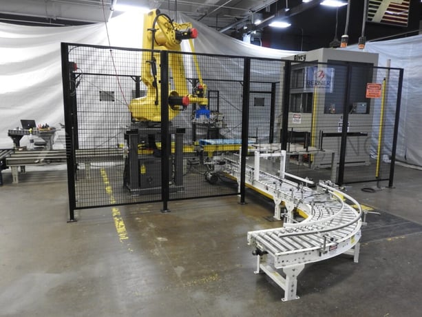 Fanuc, m- 410ic/185, 4-Axes, servo driven, robotic case palletizing, 5-15 cycles per minute - Image 4