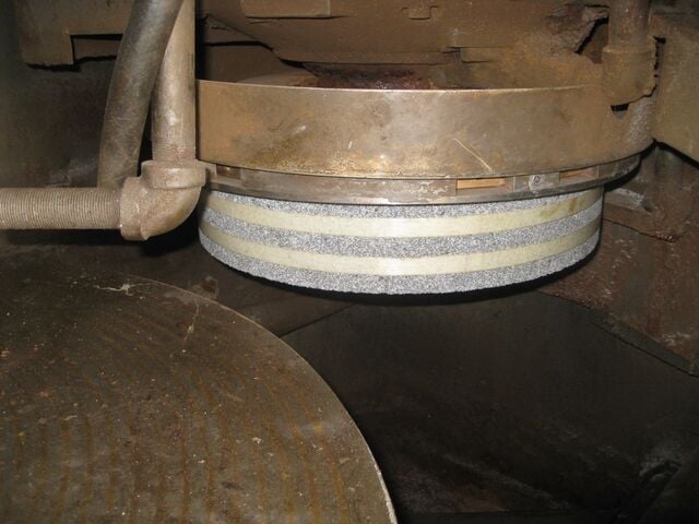 Blanchard #22-42, rotary surface grinder, 42" Mag chuck, 1/2" top plate, 18" vertical range, Trabon lube - Image 2