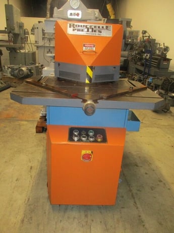 Rousselle #FN-1115, hydraulic corner notcher, 11 inch 15 ton capacity - Image 3