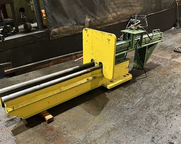 40000 lb. Paxson, 2 arm turnstile, powered rotation, hydraulic pushoff - Image 4